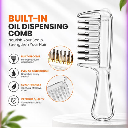 Scalp Oil Applicator Comb
